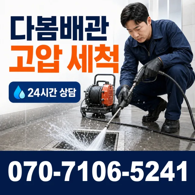 경남 산청군 단성면 곤수로 배관고압세척 상담 이미지 4